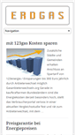 Mobile Screenshot of erdgaspreise.info